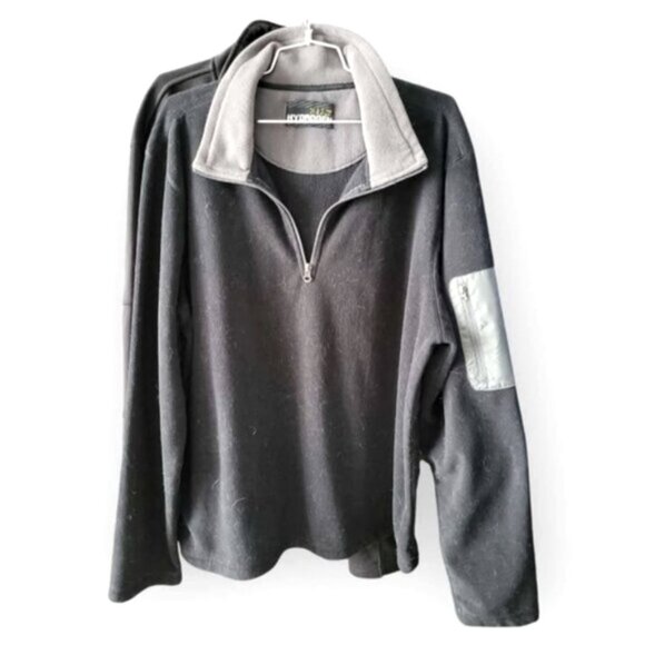 Men's Fleece Pull Over Jacket Sz XXL - Picture 1 of 3